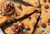 The Ultimate Homemade Chocolate Chip Cookie Cake
