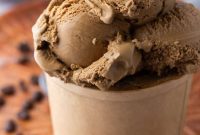 Perfect Homemade Espresso Coffee Ice Cream