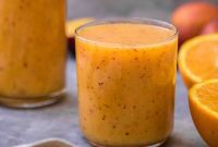 Citrus Peach CBD Serenity Smoothie