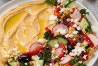 Effortless Mediterranean Hummus Platter