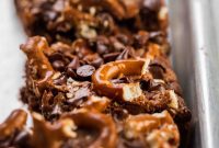 Next Level Pretzel Brownies No Cocoa Needed