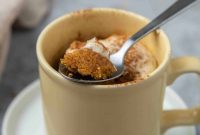 Quick Pumpkin Mug Cake for One