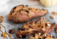 Autumn Harvest Stuffed Sweet Potatoes