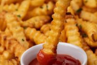 Effortlessly Crispy Air Fryer Fries & Fiery Ketchup