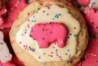 Melt-in-Your-Mouth Crumbl Circus Animal Cookies