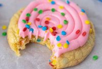 Crumbl Funfetti Cake Cookies