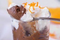 Silky Vegan Chocolate Orange Avocado Mousse for Two