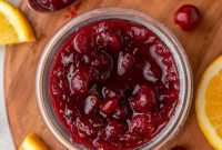 Zesty Cranberry Orange Sauce