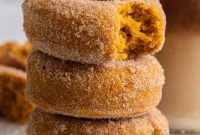 Decadent Pumpkin Spice Donut Perfection