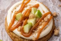 Our Best Caramel Apple Cookies Crumbl Style