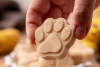 Frosty Peanut Butter Banana Pupsicles