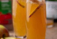 Sparkling 5-Minute Apple Cider Mimosas