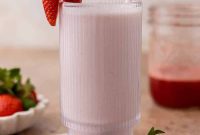 Homemade Strawberry Milk Made Easy