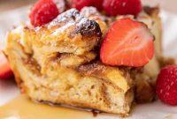 Decadent Brioche French Toast Bake
