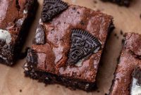 Decadent Oreo Fudge Brownies
