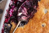 Irresistible Homemade Blueberry Cobbler