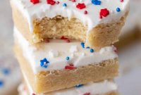 Star-Spangled Sugar Cookie Bars