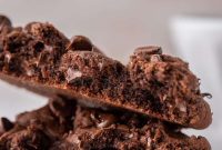 Decadent Double Chocolate Cookie For One