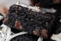 Velvety Blackout Brownies: Intense Cocoa Indulgence