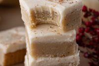 Effortless Holiday Eggnog Bars
