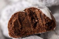 Velvety Chocolate Snowball Cookies