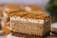 Irresistible Festive Gingerbread Cheesecake Squares