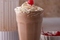 Decadent Chocolate Milkshake Perfection