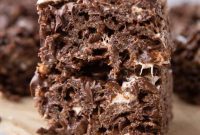 Ultimate Chocolate Rice Krispies Treats