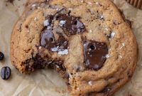 Espresso Kissed Soft and Chewy Chocolate Chip Cookies