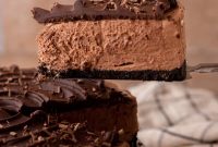Decadent No Bake Chocolate Cheesecake Dream