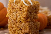 Pumpkin Patch Krispie Treats