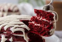 Indulgent Red Velvet Pancakes