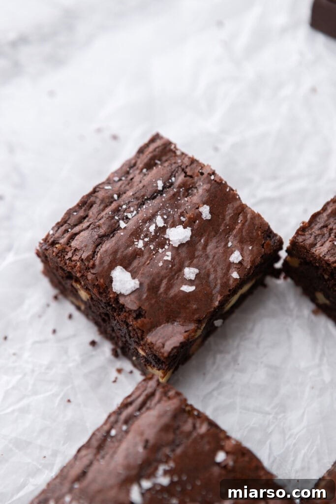Mastering the World's Best Fudgy Brownies 17 Fudgy brownie square