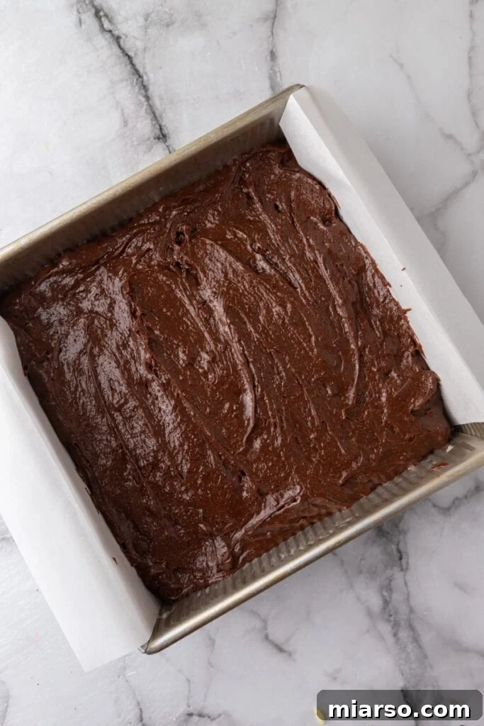 batter in a pan