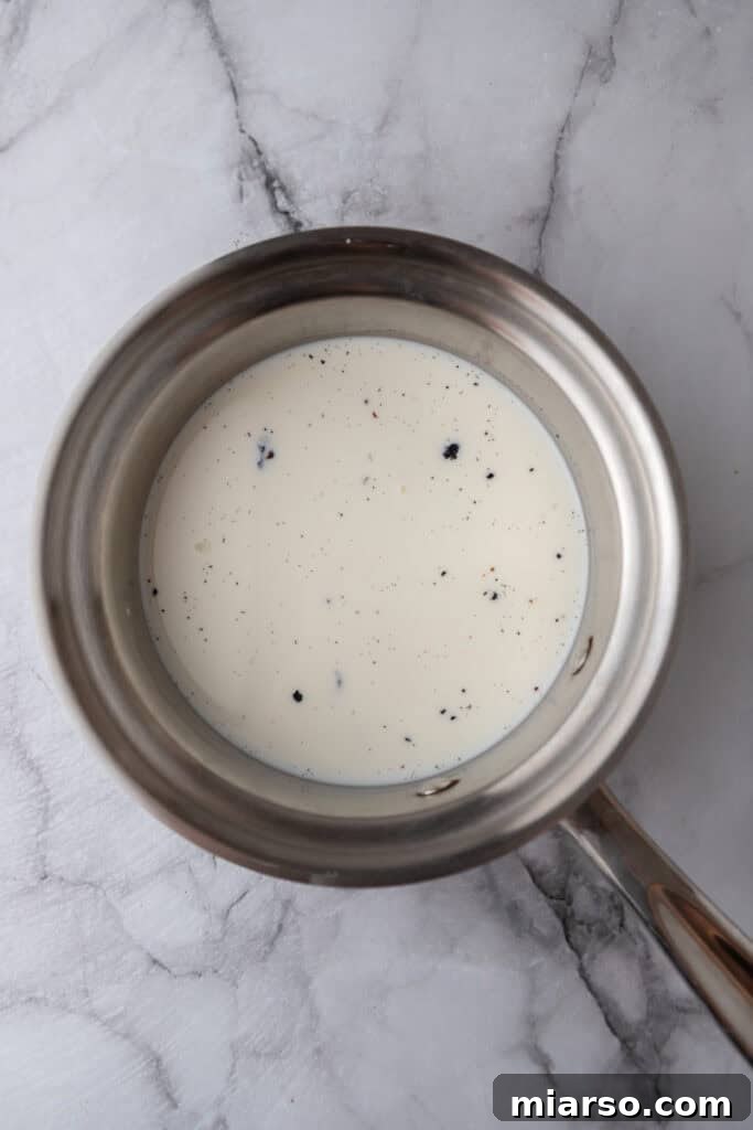 ingredients in a pot