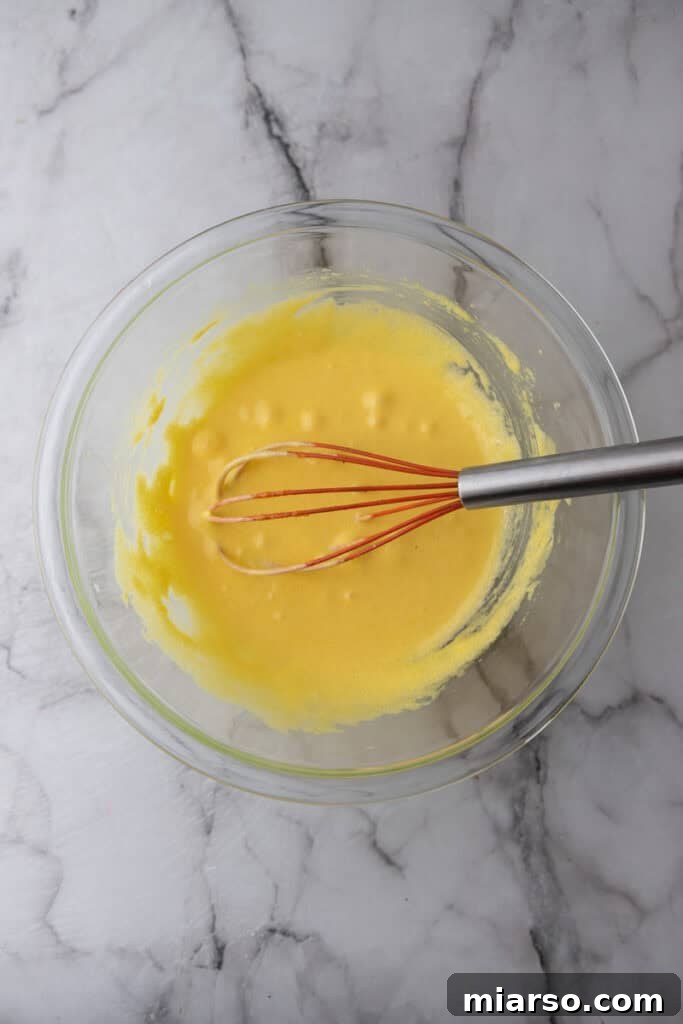 mixed ingredients in a bowl