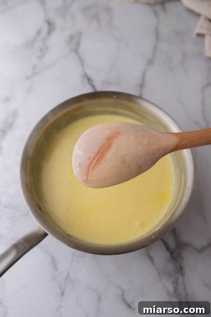 mixed ingredients in a pot