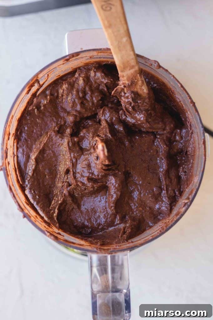 How to make vegan brownies: Smooth brownie batter