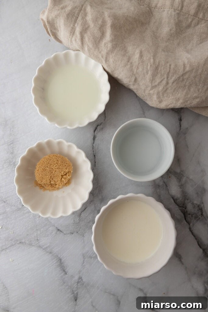 Starbucks Brown Sugar Cold Foam Recipe ingredients