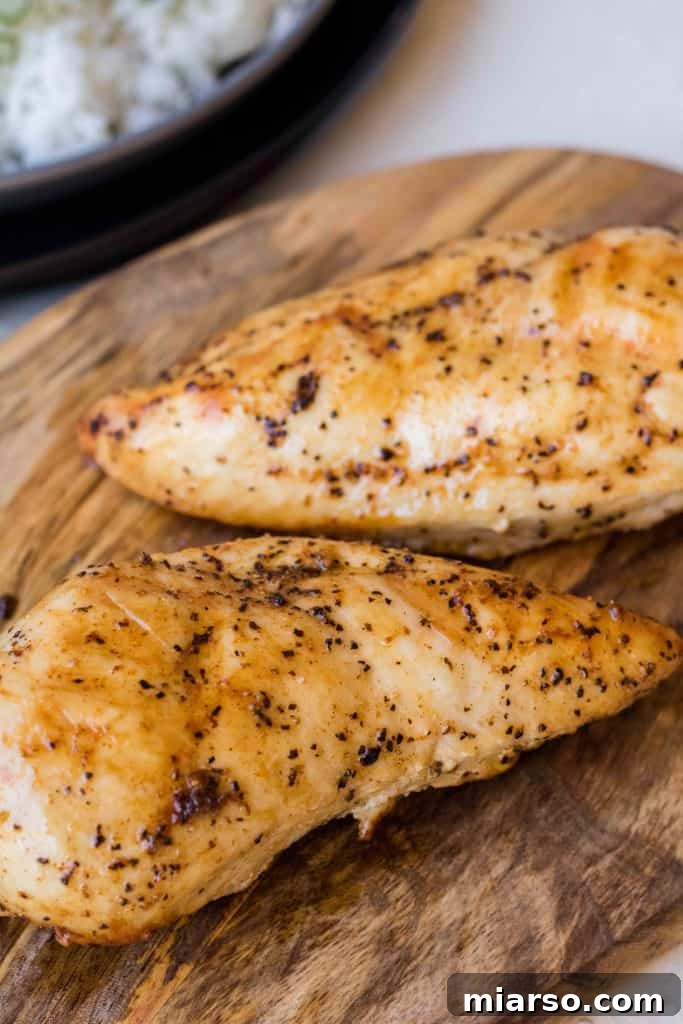 How to fry chicken breast in air fryer - cooked and golden