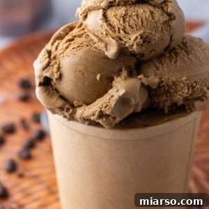 espresso coffee ice cream recipe in a cup