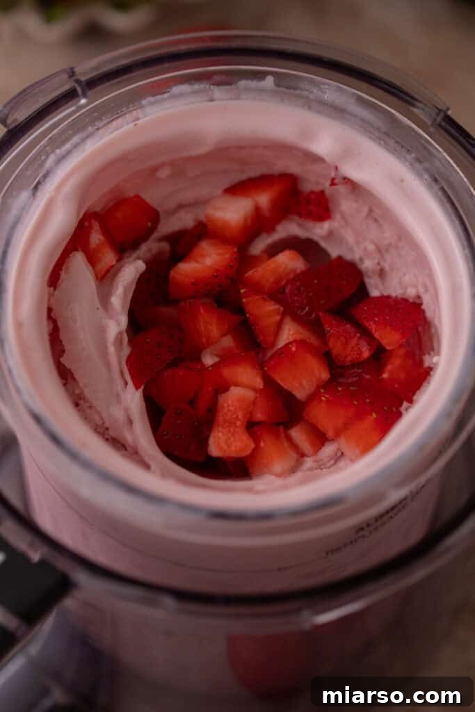 Mix-ins added to ninja creami ice cream