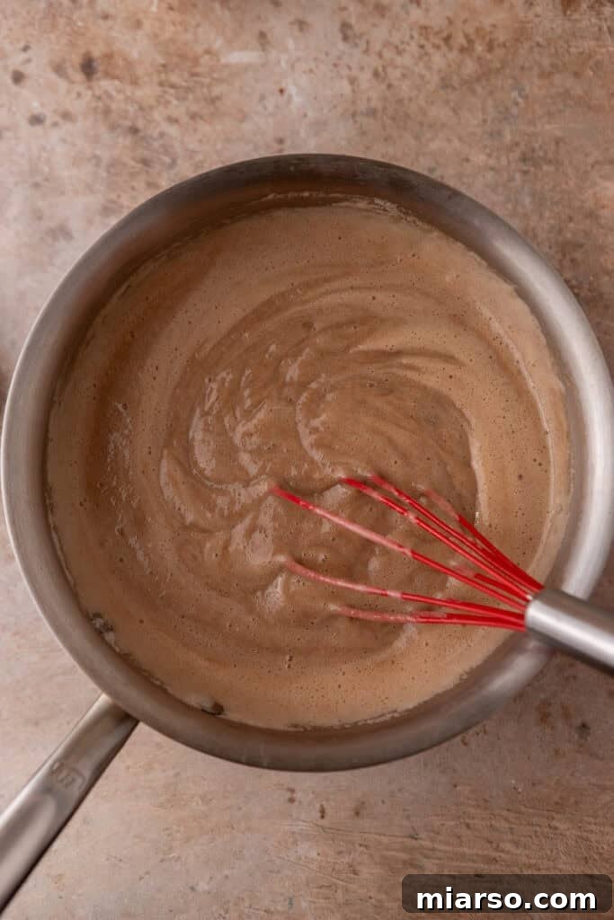 Mastering Chocolate Meringue Pie 7 ingredients in a pot