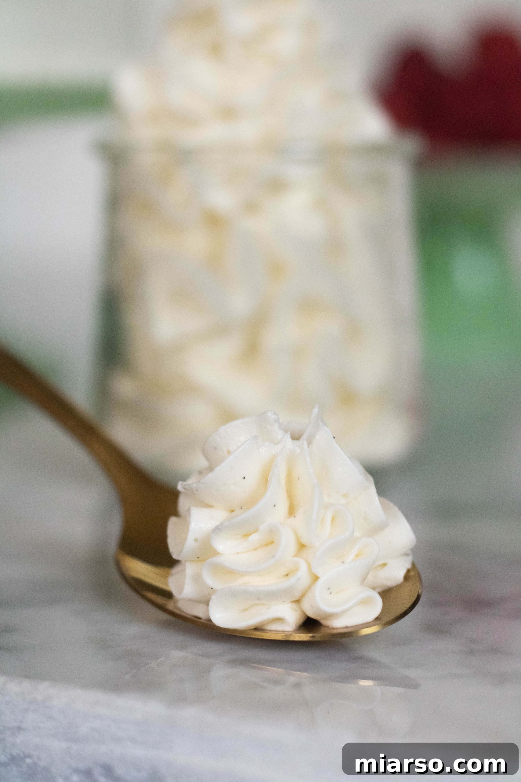 Vanilla Bean Italian Meringue Buttercream