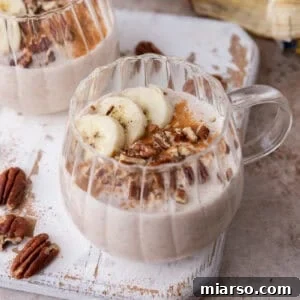 High Protein Overnight Oats recipe in a bowl