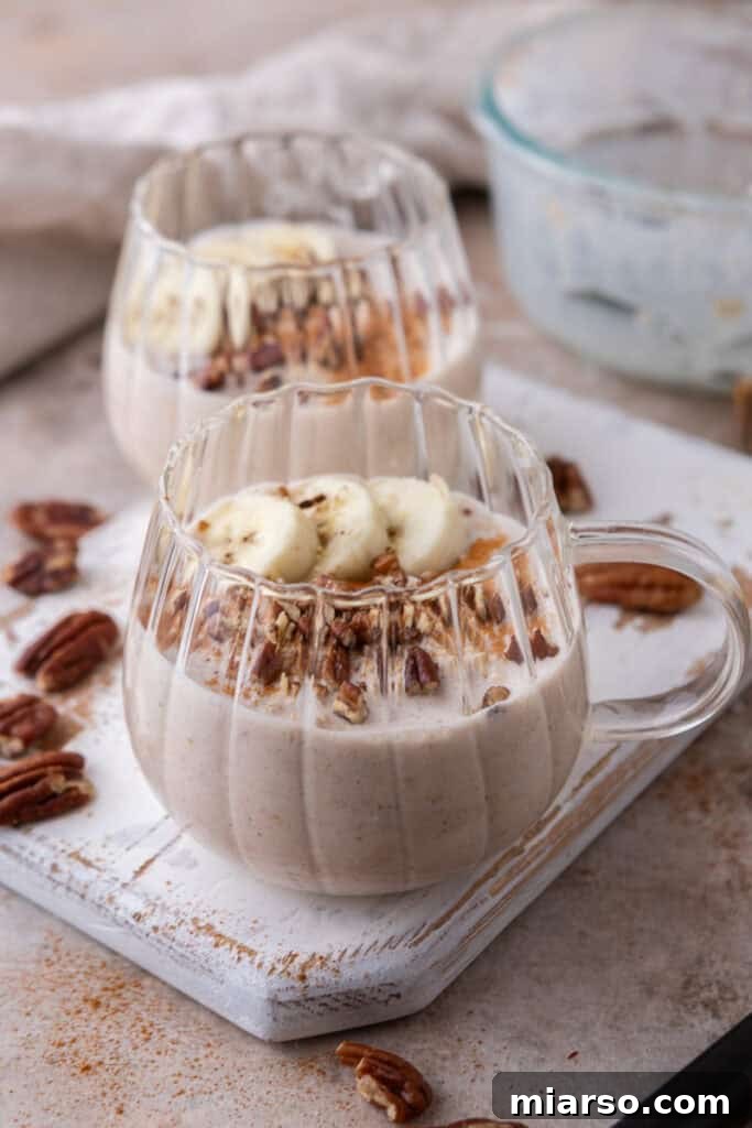 High Protein Overnight Oats recipe in a bowl