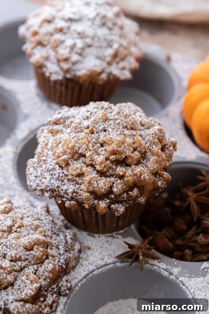 Soft Bakery Pumpkin Muffins Inspired by Panera 14 Panera Bread Pumpkin Muffins recipe on a pan