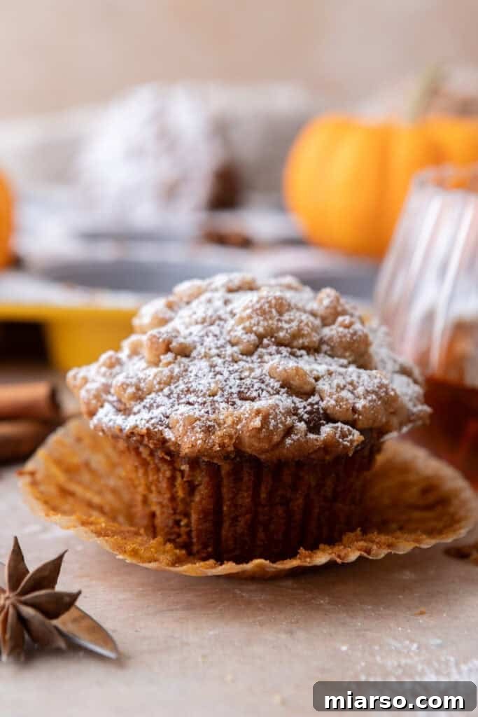 Soft Bakery Pumpkin Muffins Inspired by Panera 16 Panera Bread Pumpkin Muffins recipe side shot