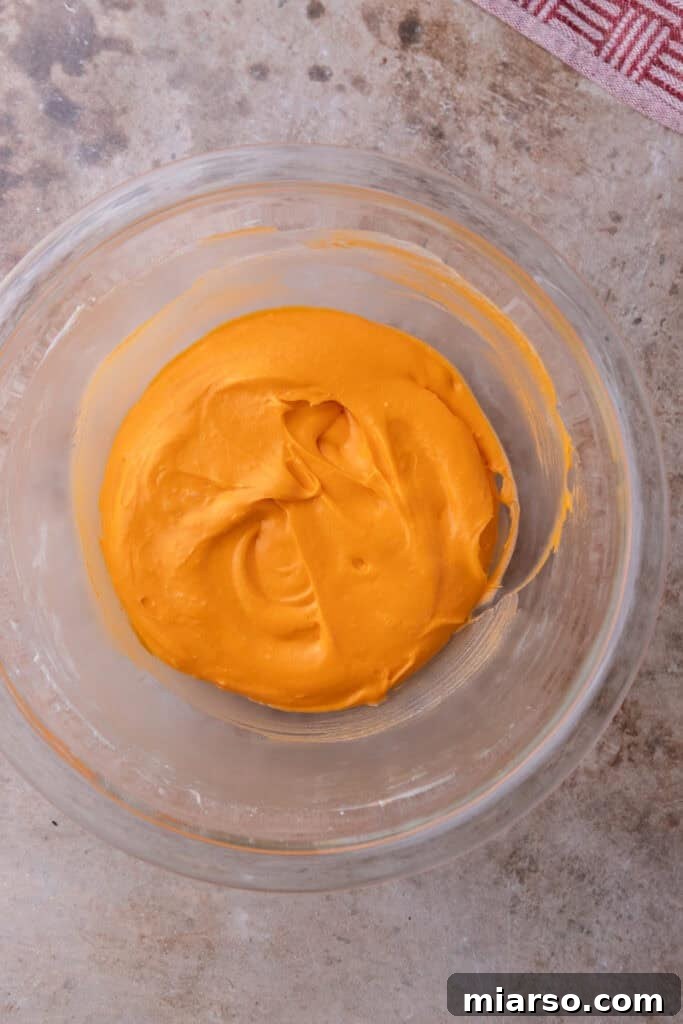 mixed ingredients in a bowl