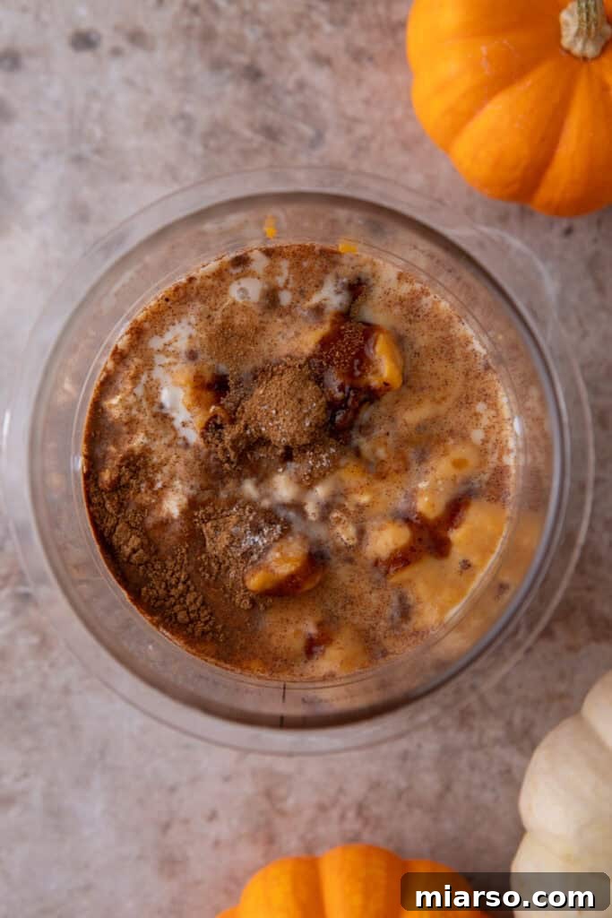 unmixed ingredients in a container